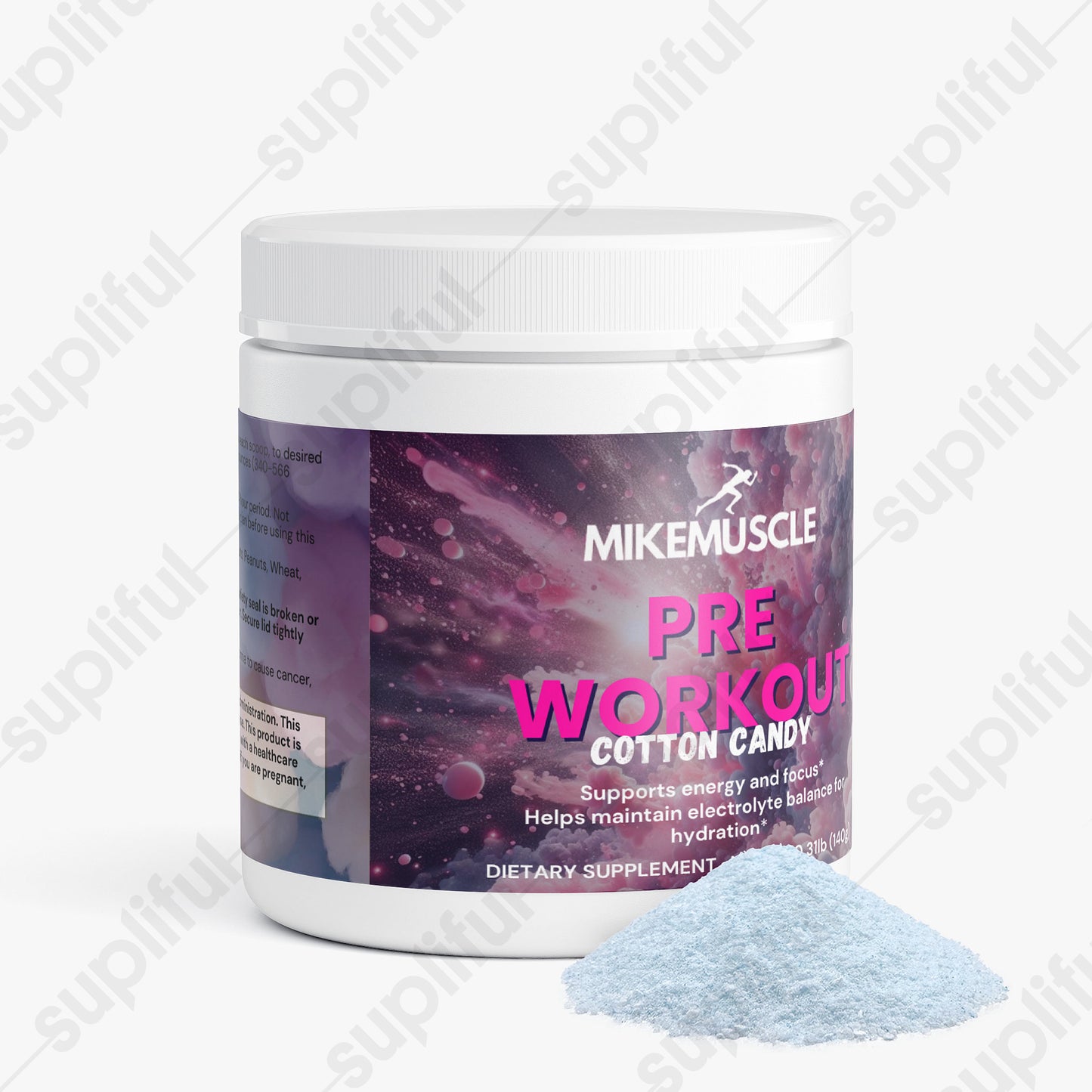 MIKEMUSCLE PREWORKOUT (Cotton Candy)