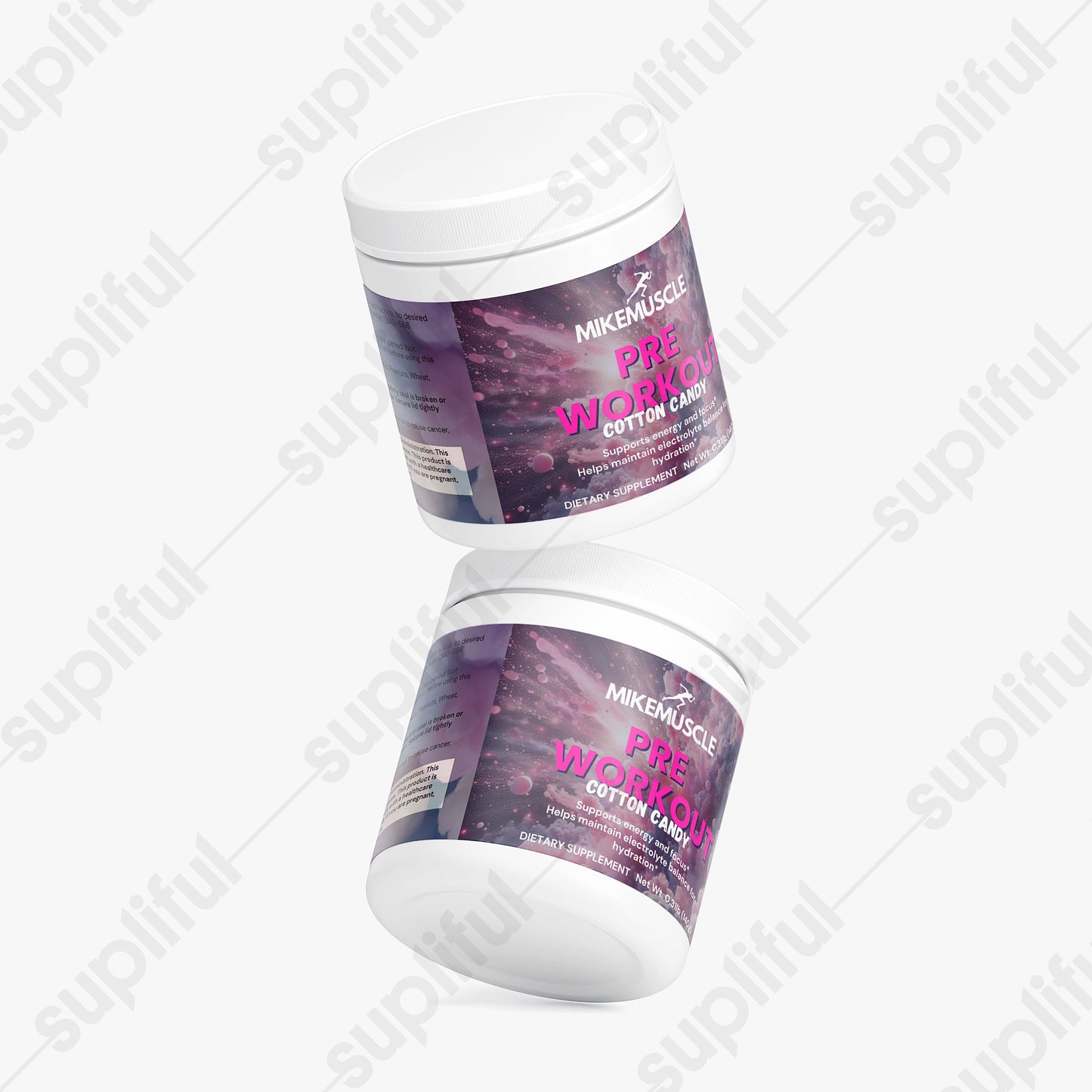 MIKEMUSCLE PREWORKOUT (Cotton Candy)