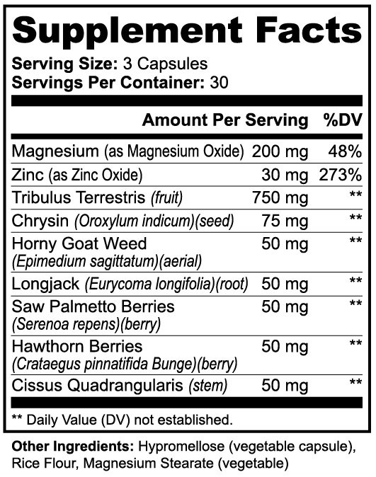 PrimalEdge Mens Fertility Supplement