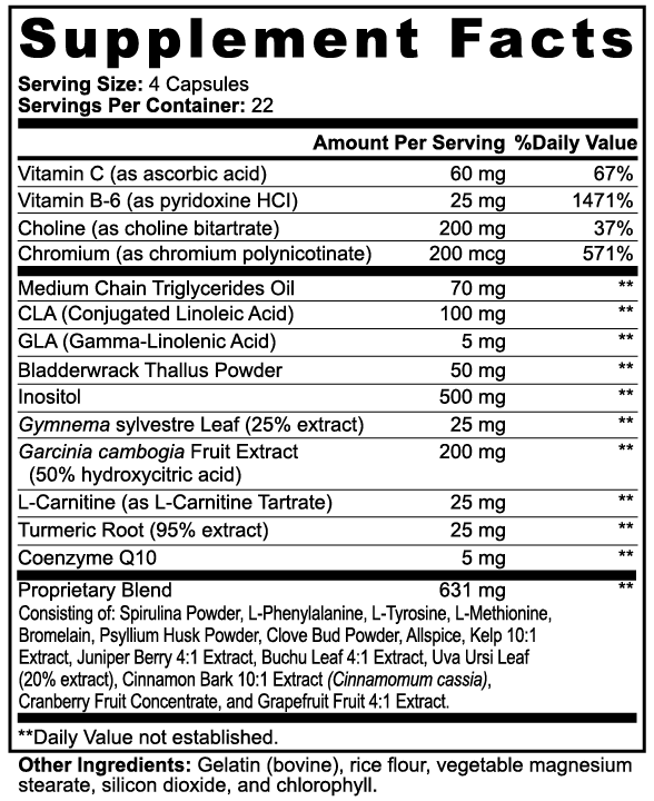 V-Shred Fat Burner with MCT