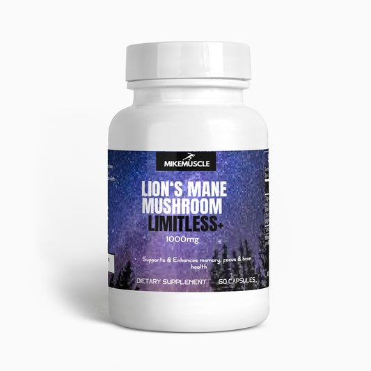 Lion's Mane Mushroom LIMITLESS+ | Brain Boost & Ultimate Focus