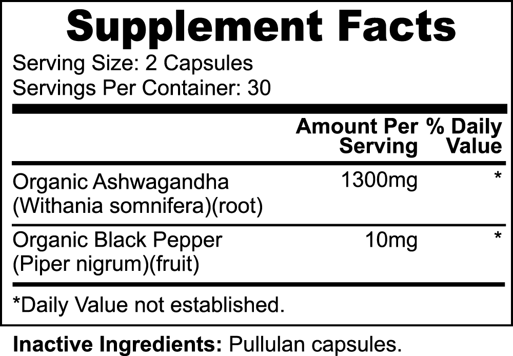 Organic KSM-66 Ashwagandha