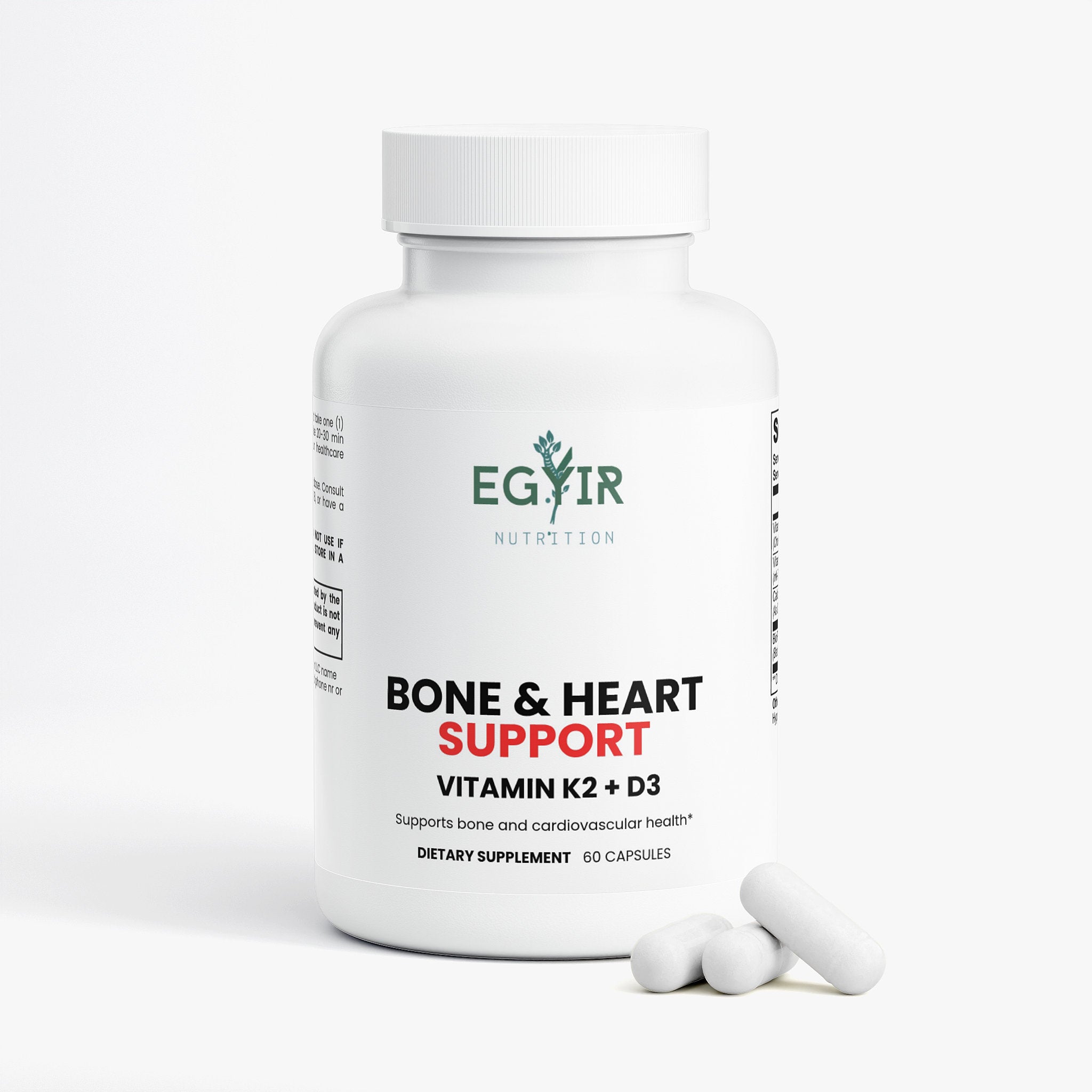 EGYIR Vitamin K2 & D3 (Bone & Heart Support)