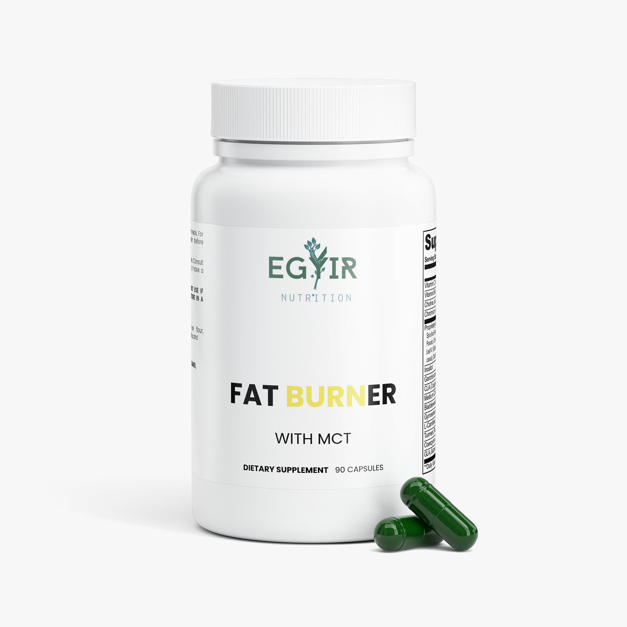 EGYIR Fat Burner with MCT