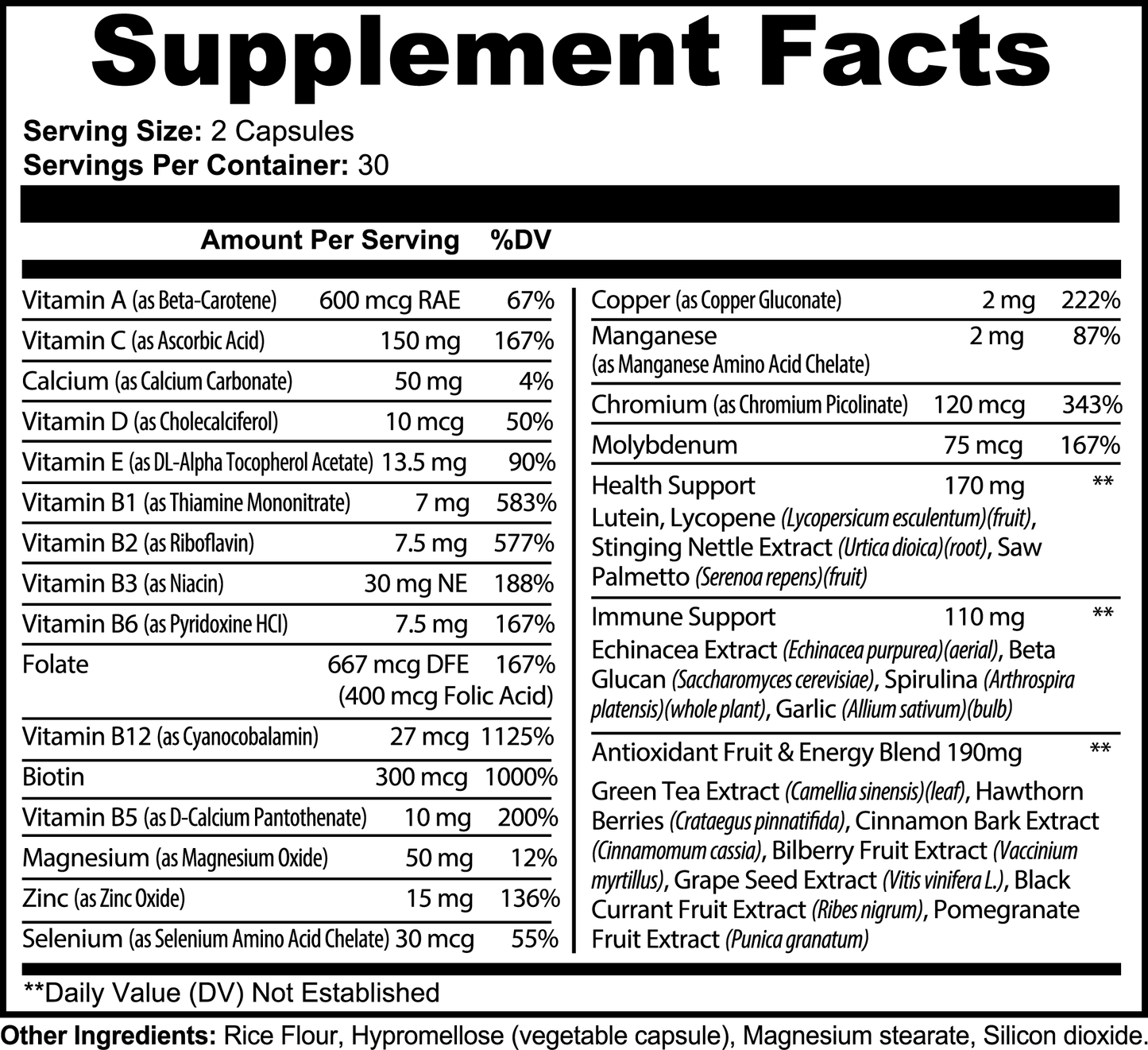 The Complete Multivitamin