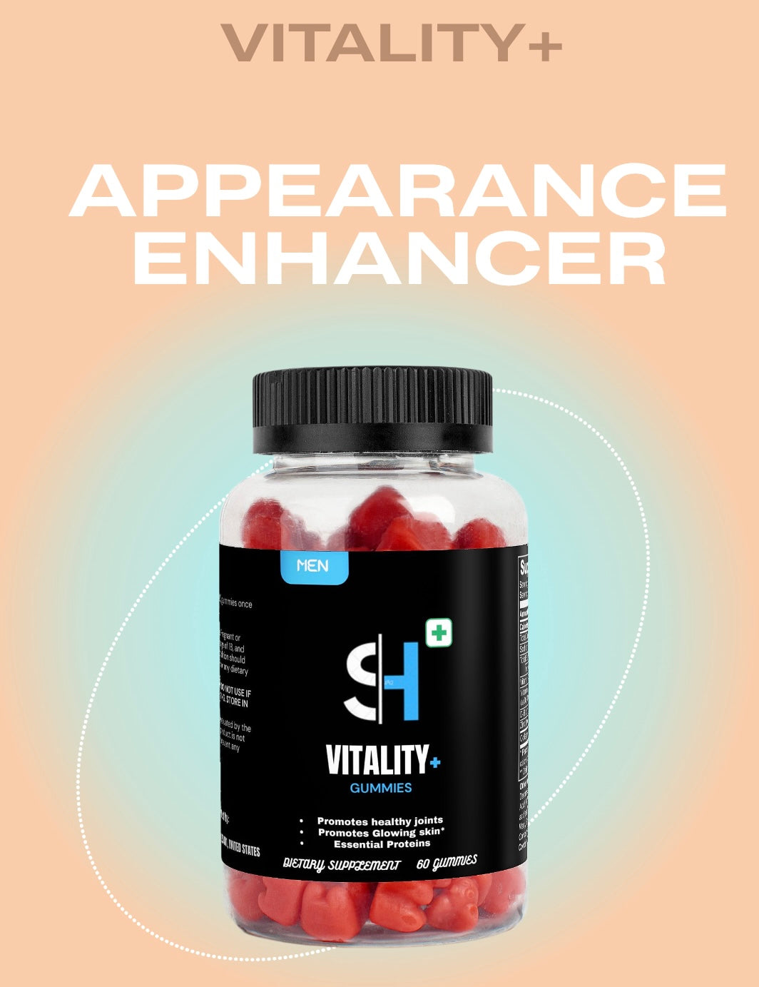 VITALITY+ For Men | Hair, Skin, Nail & Probiotic