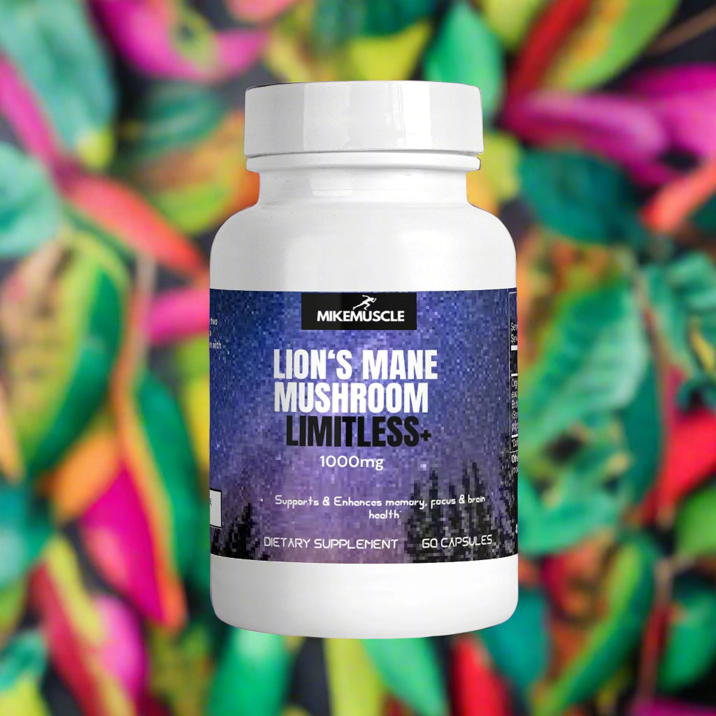 Lion's Mane Mushroom LIMITLESS+ | Brain Boost & Ultimate Focus