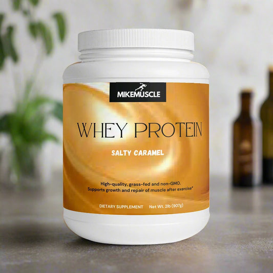 MIKEMUSCLE Whey Protein (Salty Caramel Flavour)