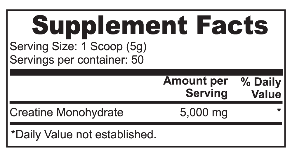 Pure Bio-Creatine Monohydrate