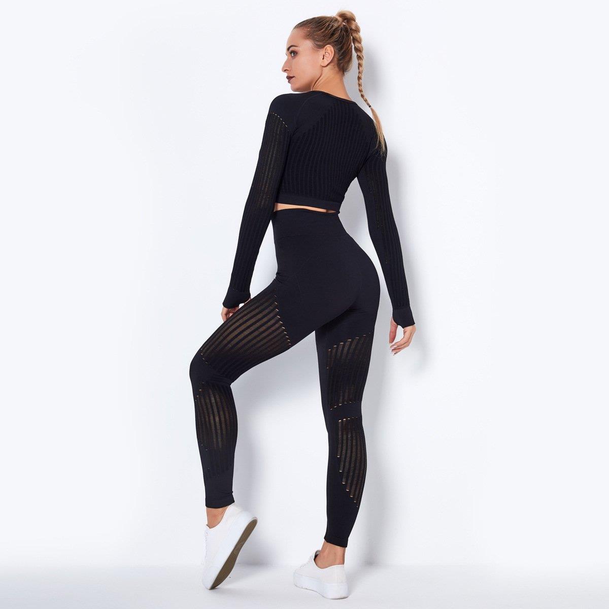 FeminineFlex- Tummy Control Seamless Sports Suit