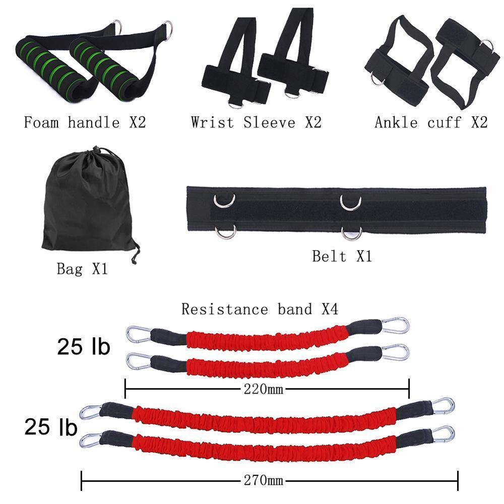 Shadow Boxing Full Body Resistance Bands - Increase Speed, Agility and Power